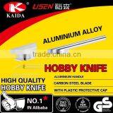 Best Selling Metal Handle Rubber Grip Hobby Knife thumbnail-3