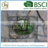 Bar Pattern Wall Mounted Sliver Mirror (Frame) for Home Decoration thumbnail-1