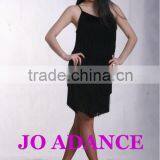 Latin Dance Dress Dance Competition Dress Latin Dance Costumes Latin Fringed Skirt Tights thumbnail-1