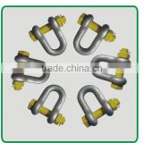 US Type Load rated Chain Shackle with Safety Pin
