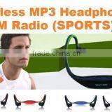 Running Sport FM Radio Headphone / Headset Mp3 Player Wireless