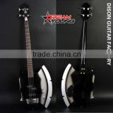 DS-EB6015 Axe Shape Black 21 Fret Professionl Bass Guitar