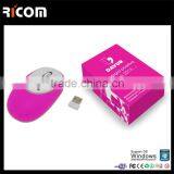 Comfortable Silicone Touch USB Wireless Squishy Mouse--MW7056 Shenzhen Ricom