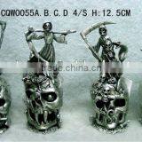 2014 New Pirate Captain Metal Skeleton Craft
