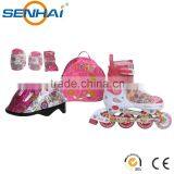 Beautiful and Hot-sale Inline Skate Combo for Kids Recreation Inline Skate Suit Roller SKate Shoes Set