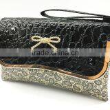 Small PU CROCO Alligator Pattern Women Wallet , Ladies Purse, Wallet, Handbag thumbnail-1
