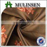 Mulinsen Textile Woven Evening Gown Fabric, 100% Polyester Printed Satin Fabric thumbnail-1