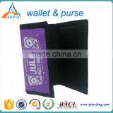 Fashional Style Logo Printed Top Quality Kids Polyester Wallet