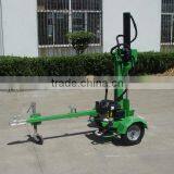 Продается гидравлический вертикальный винтовой разделитель бревен CE промышленного типа для тракторов из дерева thumbnail-5