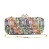 Colorful Clutch Bag Metal Frame Evening Bag /part Bag/wedding Bag (8740A-B) thumbnail-2