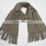2014 hot winter dual-knitted scarf,Fashion loop scarf,Wholesale knitted scarf