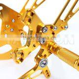 After Markets CNC Machined Sportbike Adjustable Aluminum Alloy Rear Sets for Sale thumbnail-4