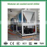 China manufacturers european standard scroll type air conditioner air cooled water chiller