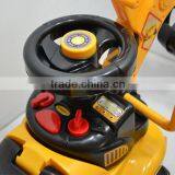 Best Gift for Your Baby! Mini Toy Excavator for Kids/Mini Toy Car With Music Made in China. thumbnail-4