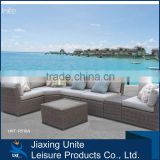 Hot sale aluminum frame top Grade Import garden outdoor rattan Sofa Set