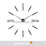 DEHENG 3d Diy Wall Clock thumbnail-2