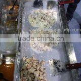 R22 Double Compressor Stainless Steel 110v 220v Electric Flat Pan Frozen Yogurt Rolling Ice Cream Machine With 8 Boxes thumbnail-5