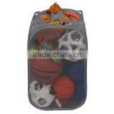 Navy Blue Mesh Laundry Hamper, Laundry Basket Storage Hamper for Cloth