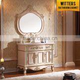 Top Imported Oak Luxury Antique Classic Bathroom Cabinet