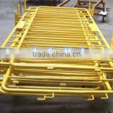 Security Crowd Control Barrier Fence/color Coated Temporary Barrier Fence thumbnail-2