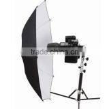 Factory Supply Hpusn Flash Hot Shoe Umbrella Holder Socket Bracket U-III With Three Holder thumbnail-3