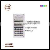 Hot Sale High Quality Colored Silk Eyelash Extensions With Diamond and Glitter/eyelash Extension Glue