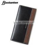 Business Men Genuine Leather Money Clip Long Wallet and Clutch Bag thumbnail-4