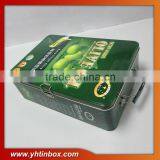 Metal Oil Bottle Storage Box