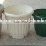 bamboo pot is plastic flower pot for wholesale