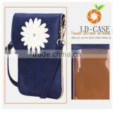 Small Multicolor Cross Body Woman Wallet Ladies Purses for Smartphone Case