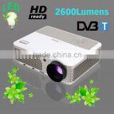 Support HD 1080p TV Video Projector 2500 Lumen LED Lamp up to 50000 Hours Red Blue 3D for Home thumbnail-1