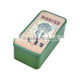 Wanted Stationery Packaging Tin Box