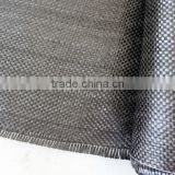 12K 800DTex 400g/m2 Plain Weave Fabric Carbon Fiber Yarn Woven Cloth 1m Wide