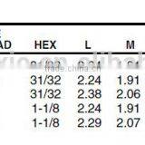 668 Male Connector, D.O.T. Air Brake Fitting For Rubber Tube, Brass Valve thumbnail-3