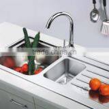 New Design Inox Customed for HAFELE,double Bowl,stainless Steel Kitchen Sink, thumbnail-1