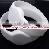 Hot Sale!! LF/HF RFID Wristband,RFID Silicone/Rubber Wristband,Printable RFID Bracelets