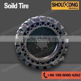 Skid Steer Solid Rubber Tires, Solid Tire thumbnail-1