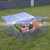 No Tool Installation Low Cost 4mm Polycarbonate Mini Cold Frame Greenhouse for Home and Garden thumbnail-1