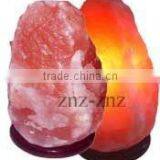 Hand Crafted Pink Crystal Himalayan Rock Salt Lamps thumbnail-1