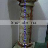 Wholesale Natural MULTI GREEN ONYX PEDESTALS COLLECTIONS thumbnail-4