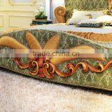 Gorgeours French Style Rococo Wooden Carving Bedroom Furniture/ Royal Palace Luxury Bedroom Set/ Classic Queen & King Size Bed thumbnail-5