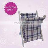 Wholesale Oak Wooden Magazine Race, Antique Wooden Newspaper Rack thumbnail-5