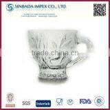 2015 New Glass Cup With Handle Manufacturer, Thick Stem Wine Glass thumbnail-1