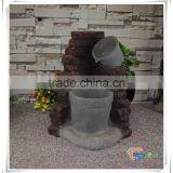 Rustic Imitate Clay Pot on Brick Water Fountains thumbnail-2
