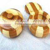 Custom Round Bamboo Ashtray thumbnail-3