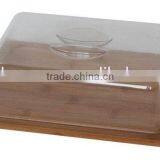 Bamboo Cheese Dome thumbnail-1