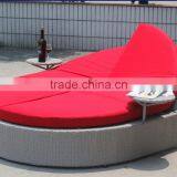 Fashion Design Outdoor Round Rattan Daybed thumbnail-2