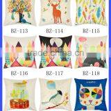 Wholesale Christmas Decorations Cute Digital Print Cartoon Throw Pillow Case thumbnail-1