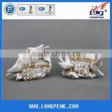 Unique White Welcome Polyresin Bird Garden Decoration thumbnail-1