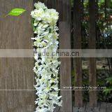 GNW FLV02 High Quality Artificial Flowers Wisteria Wedding Shelf Hanging Flower Arrangements thumbnail-1